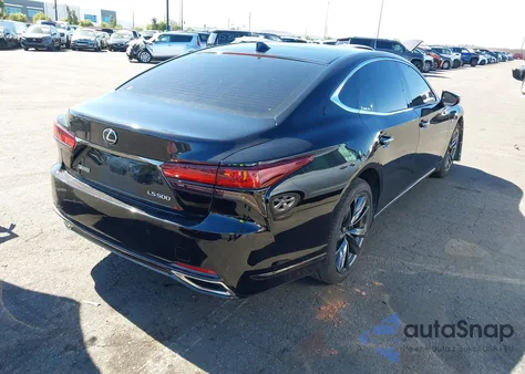 2021 Lexus Ls 500 F Sport из США, поврежденный, VIN JTHF51FF1M5013716